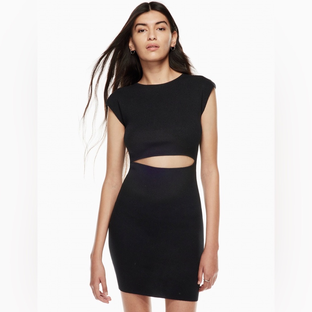 Aritzia Wilfred Free Black Dress